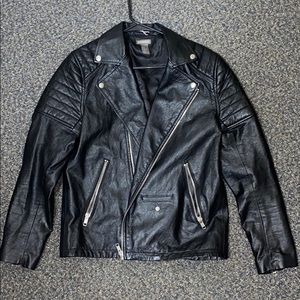 Black Biker Jacket